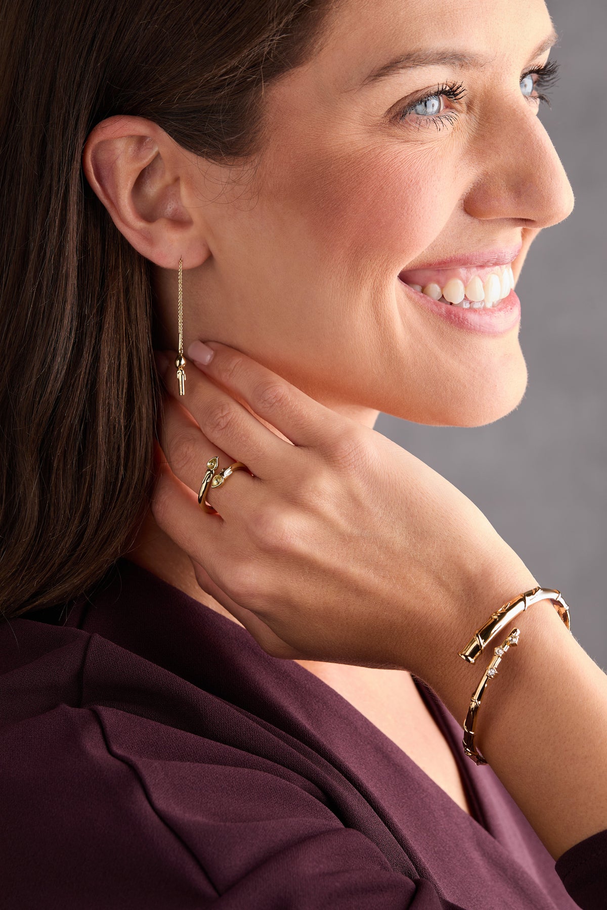 Alex and Ani Harry Potter™ Great Hall Candle wrap ring