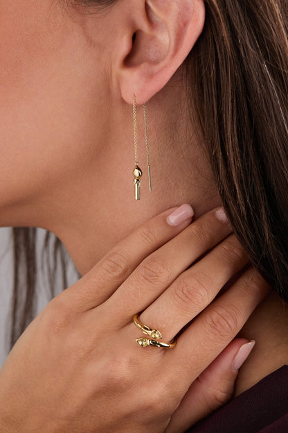 Alex and Ani Harry Potter™ Great Hall Candle wrap ring