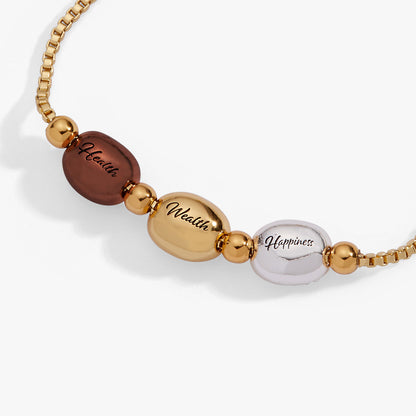 Alex and Ani Coffee Bean Bolo Bracelet