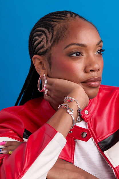 Alex and Ani Hot Wheels™ Hoop Earrings