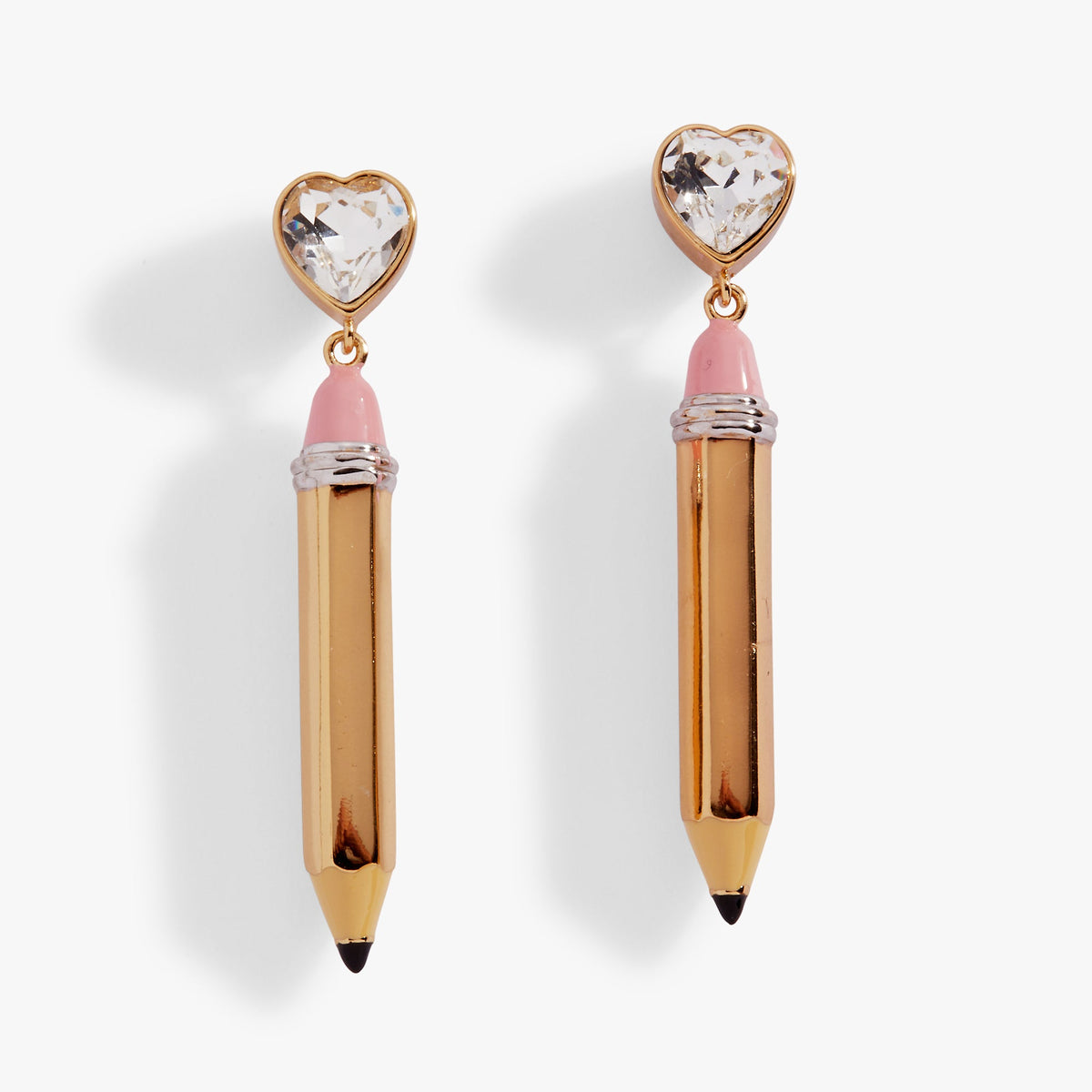 Alex and Ani Pencil Drop Earrings