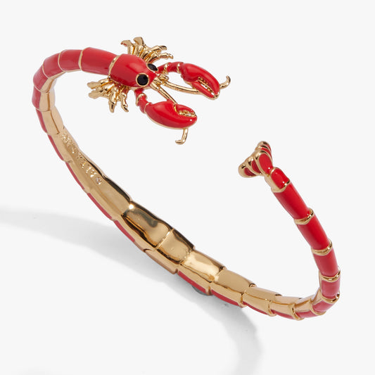 Alex and Ani Lobster Boil Hinged Cuff