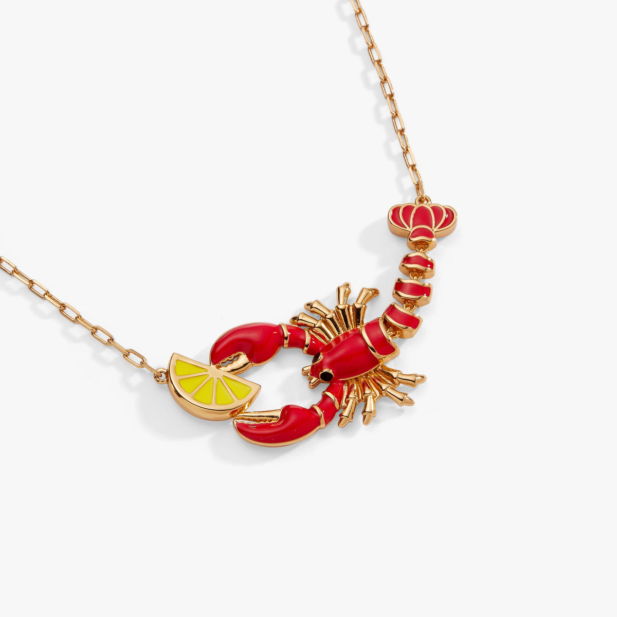 Alex and Ani Lobster Boil Necklace