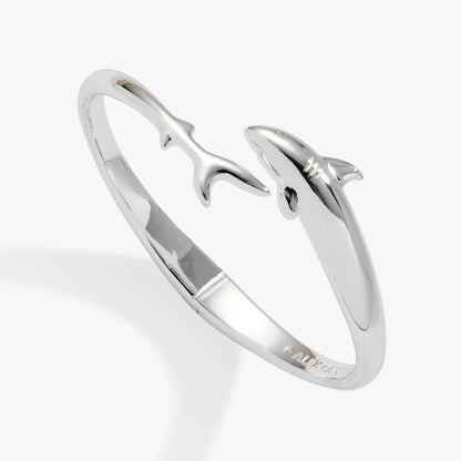 Alex and Ani Shark Bypass Cuff