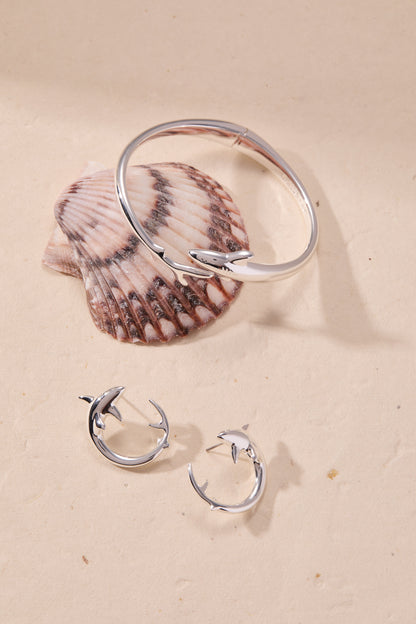 Alex and Ani Shark Bypass Cuff