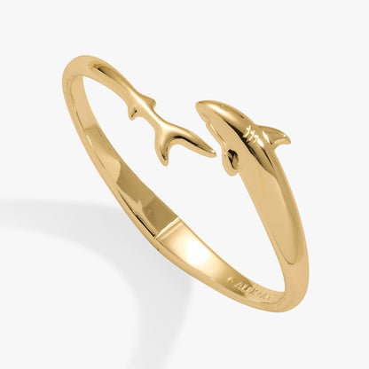 Alex and Ani Shark Bypass Cuff