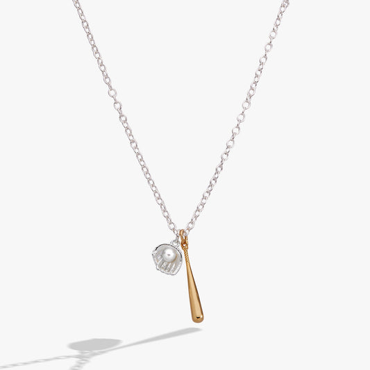 Alex and Ani Baseball Duo Charm Pendant