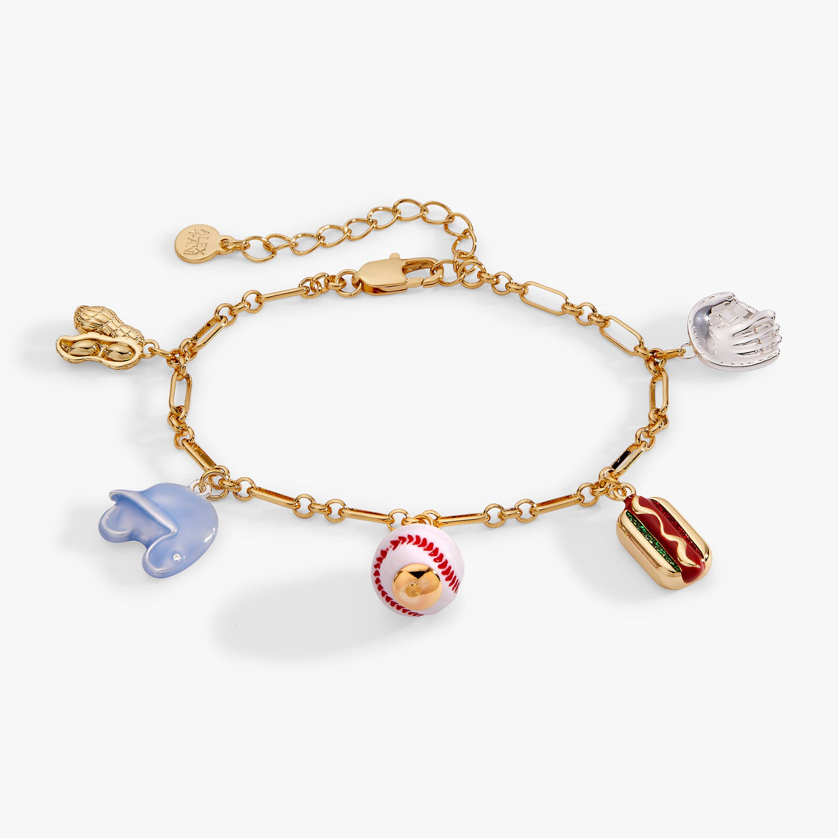 Alex and Ani Take Me Out to the Ballgame Charm Bracelet