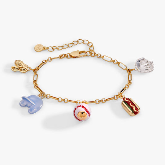 Alex and Ani Take Me Out to the Ballgame Charm Bracelet