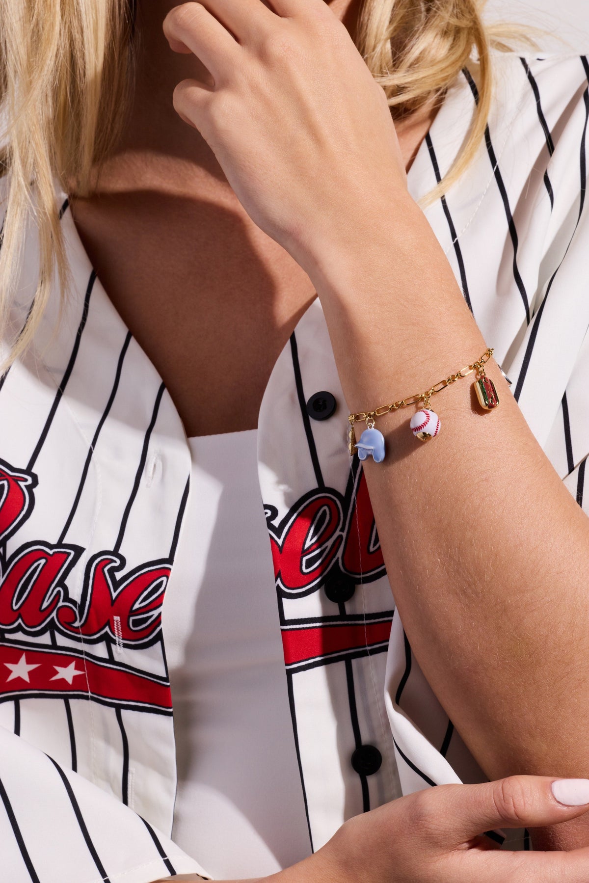 Alex and Ani Take Me Out to the Ballgame Charm Bracelet