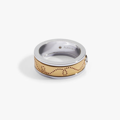 Alex and Ani Baseball Fidget Ring
