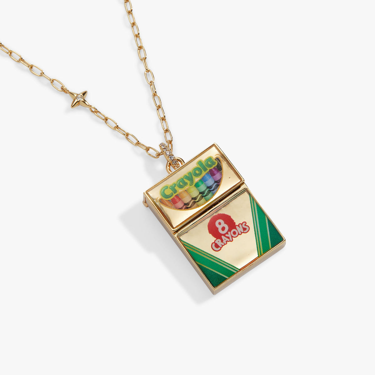 Alex and Ani Crayola 'To Teach Is To Color A Life Forever' Crayon Box Locket
