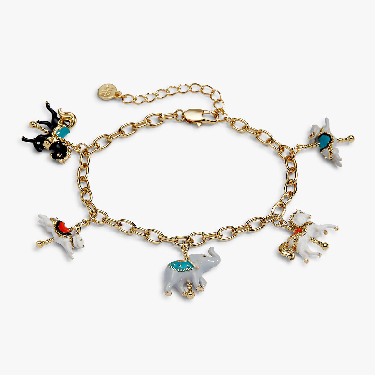 Alex and Ani Carnival Carousel Animals Charm Bracelet