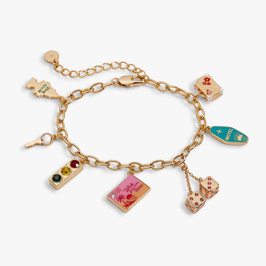 Alex and Ani Road Trip Multi-Charm Bracelet