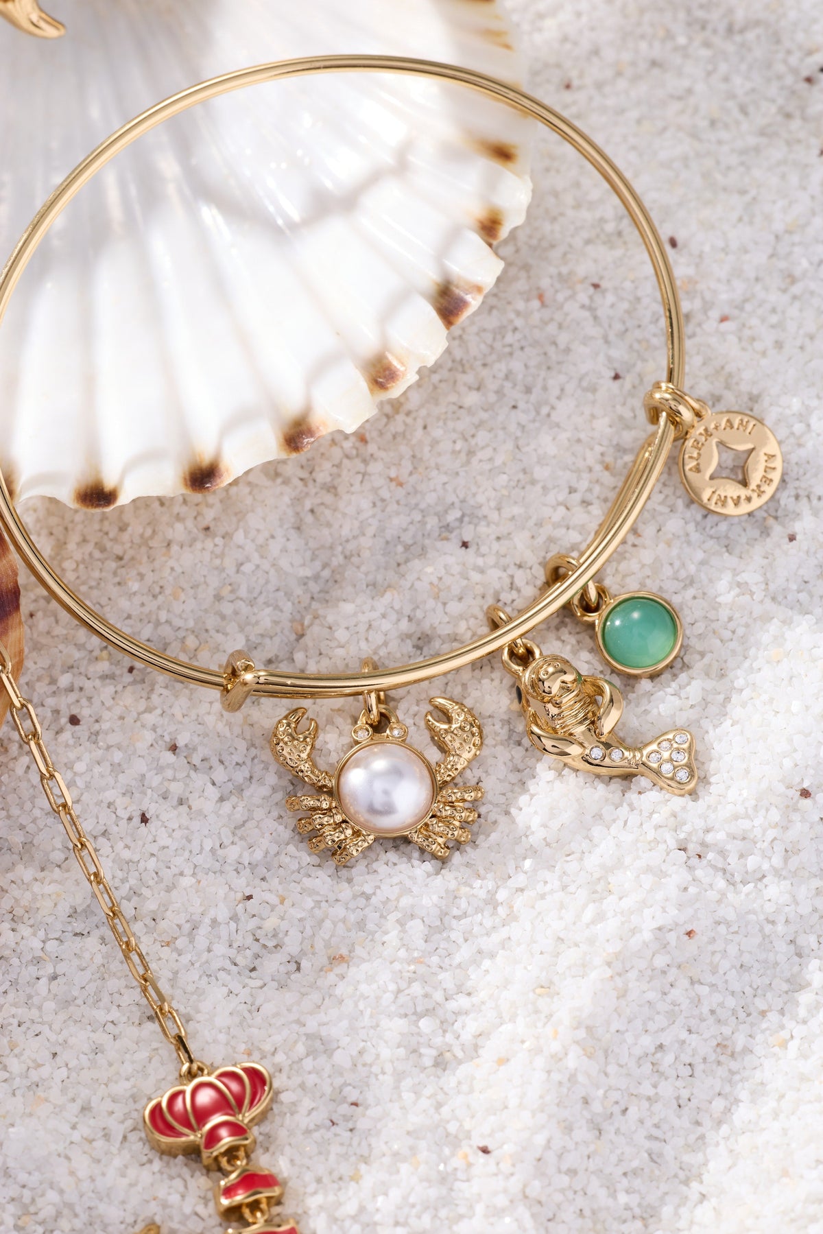 Alex and Ani Sea Creature Multi Charm Bangle