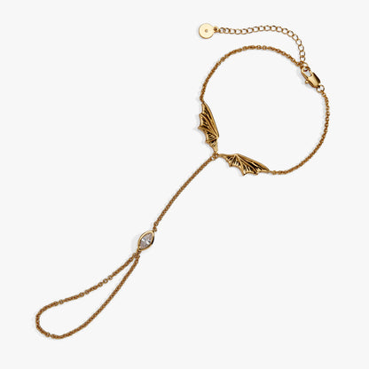 Alex and Ani HOUSE OF THE DRAGON™ Dragon Wings Hand Chain