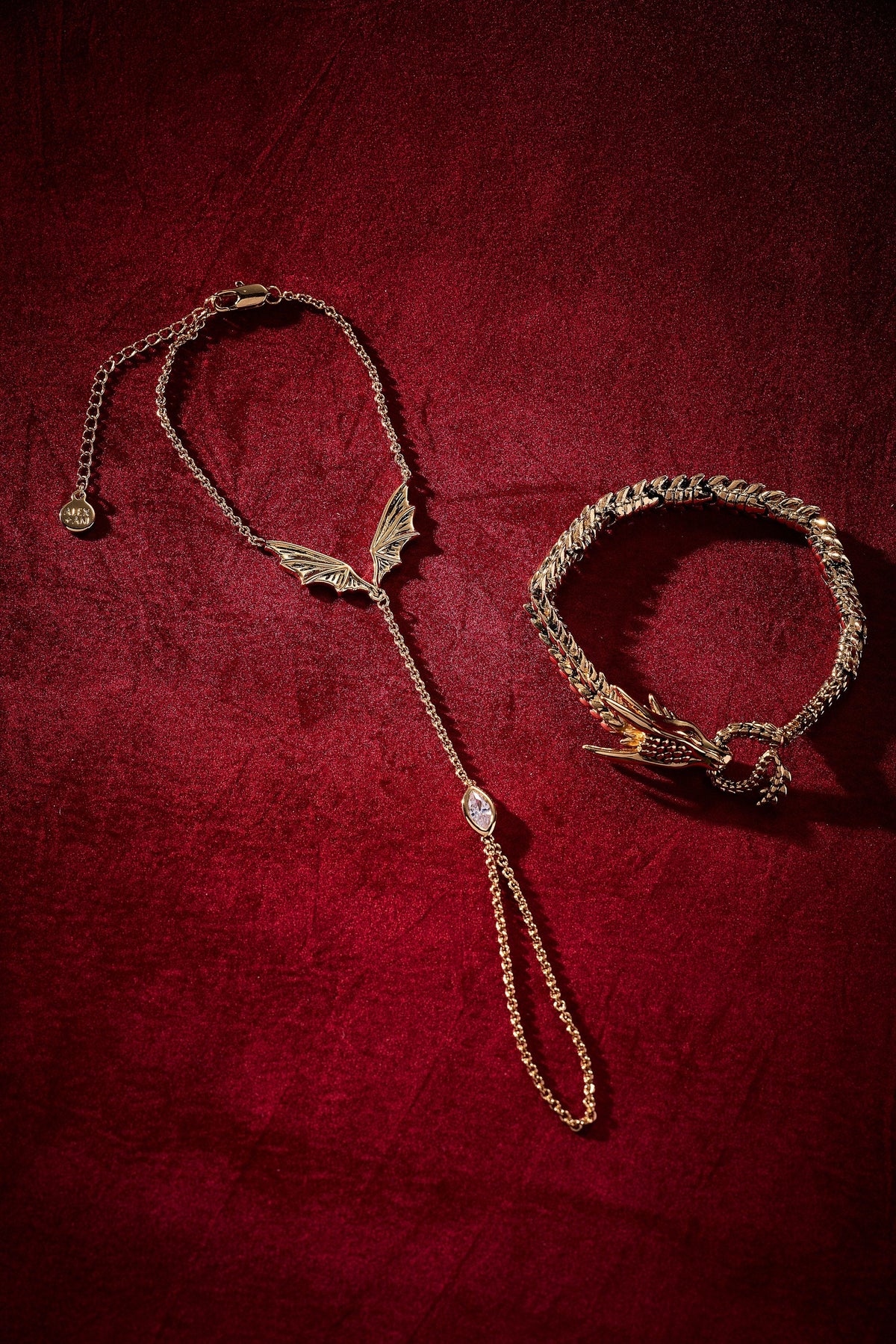 Alex and Ani HOUSE OF THE DRAGON™ Dragon Wings Hand Chain