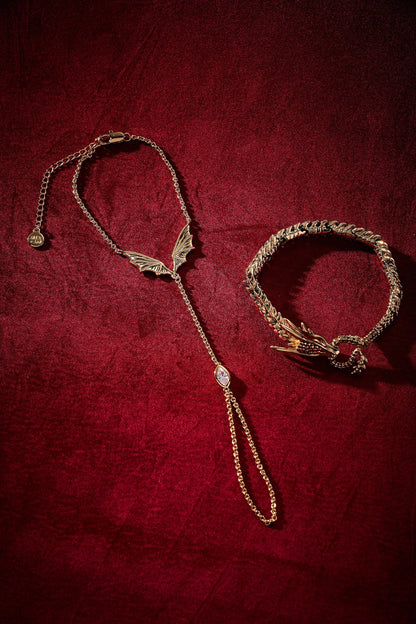 Alex and Ani HOUSE OF THE DRAGON™ Dragon Wings Hand Chain