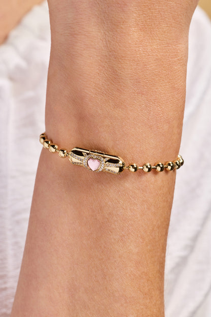 Alex and Ani Heart Barrel Closure Bracelet