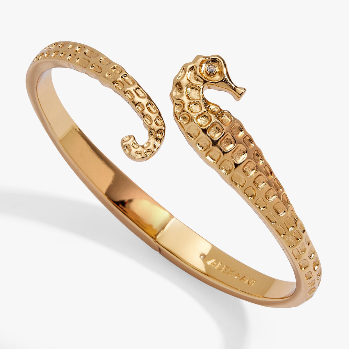 Alex and Ani Seahorse Bypass Cuff