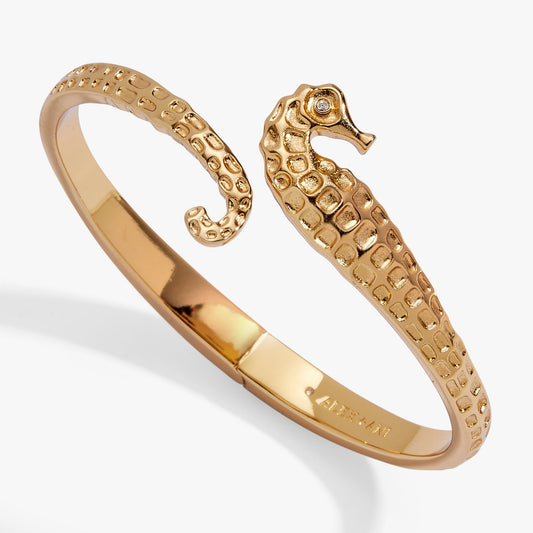 Alex and Ani Seahorse Bypass Cuff
