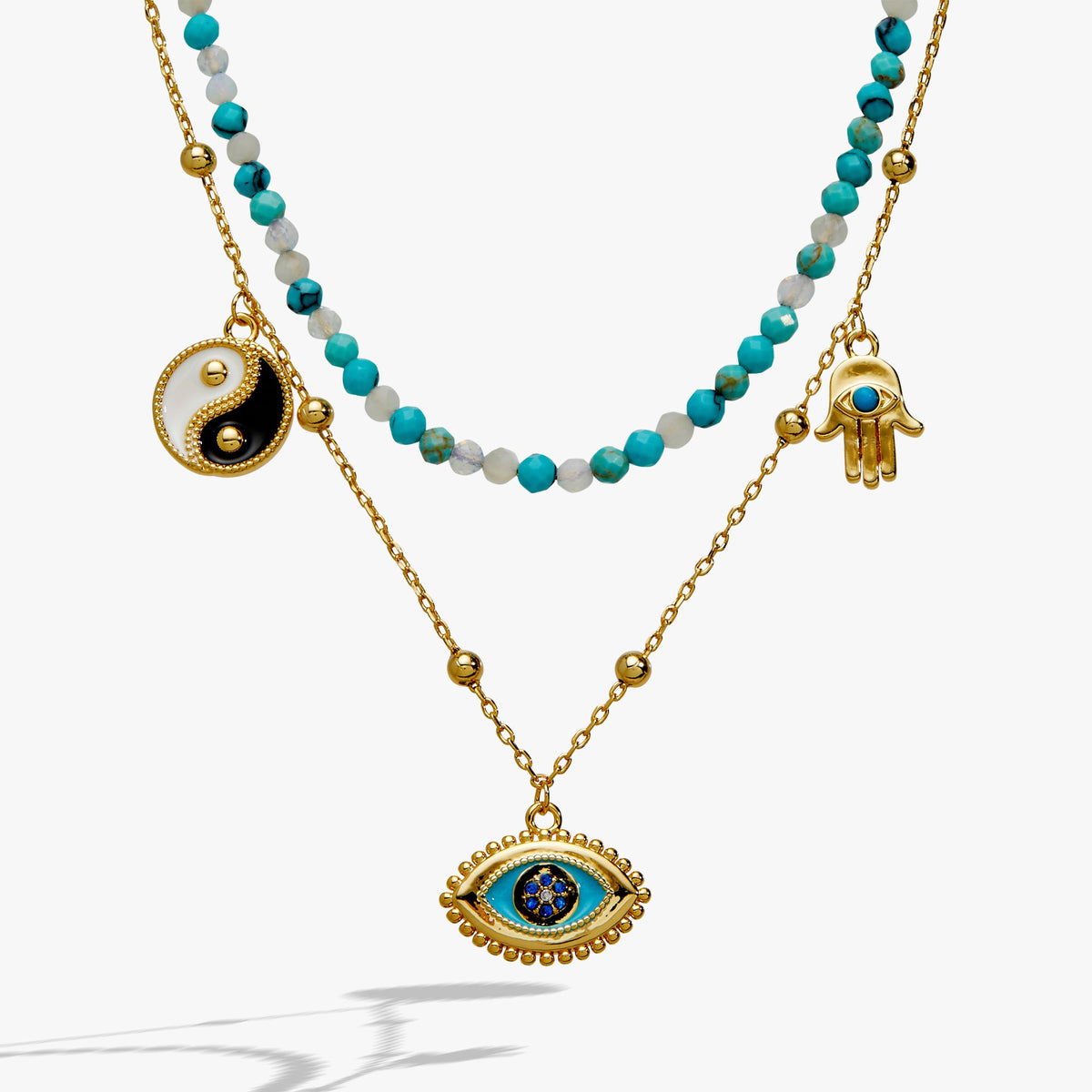 Alex and Ani Healing Stone Charm Necklace