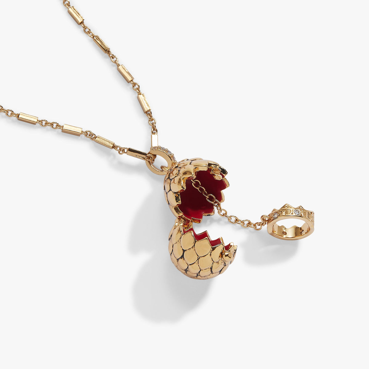 Alex and Ani HOUSE OF THE DRAGON™ Dragon Egg Locket Pendant