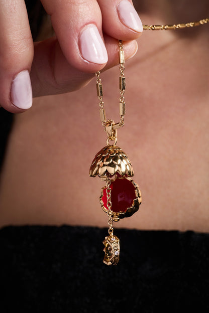 Alex and Ani HOUSE OF THE DRAGON™ Dragon Egg Locket Pendant