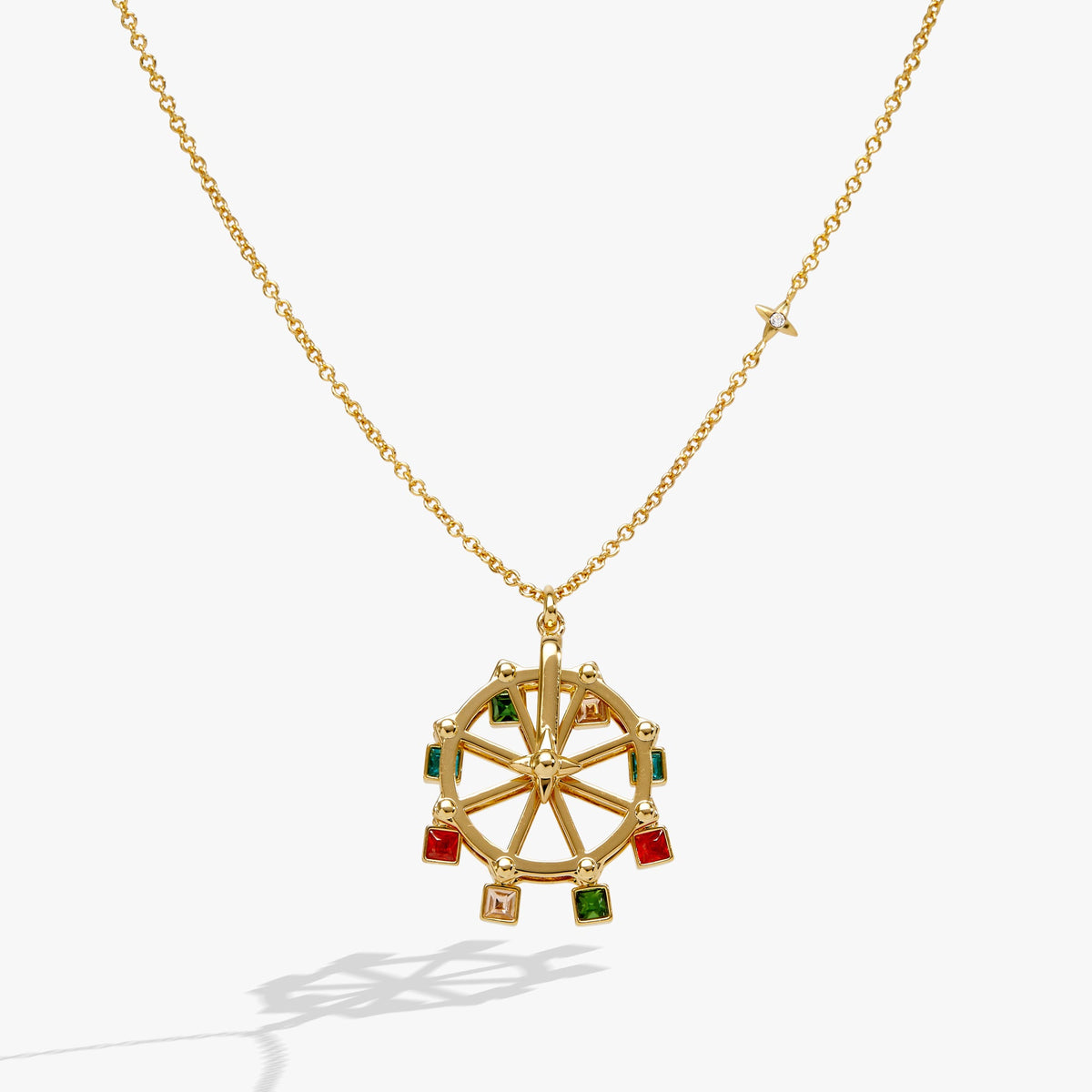 Alex and Ani Carnival Spinning Ferris Wheel Necklace