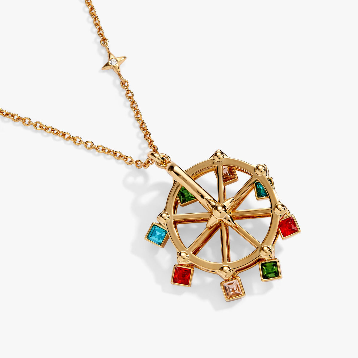 Alex and Ani Carnival Spinning Ferris Wheel Necklace