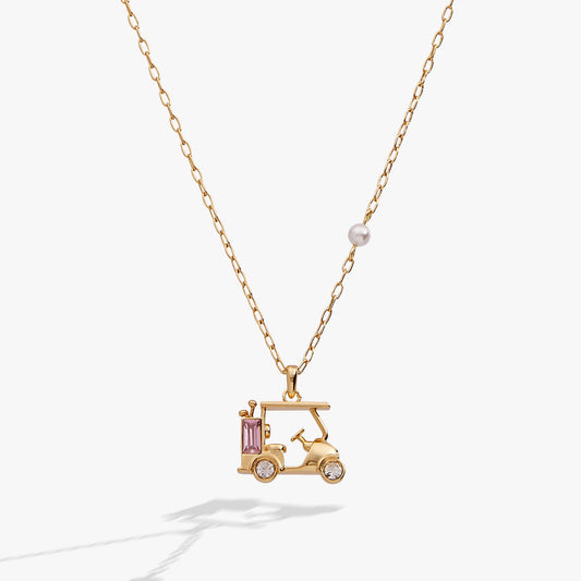 Alex and Ani Golf Cart Necklace