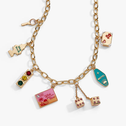 Alex and Ani Road Trip Multi-Charm Necklace