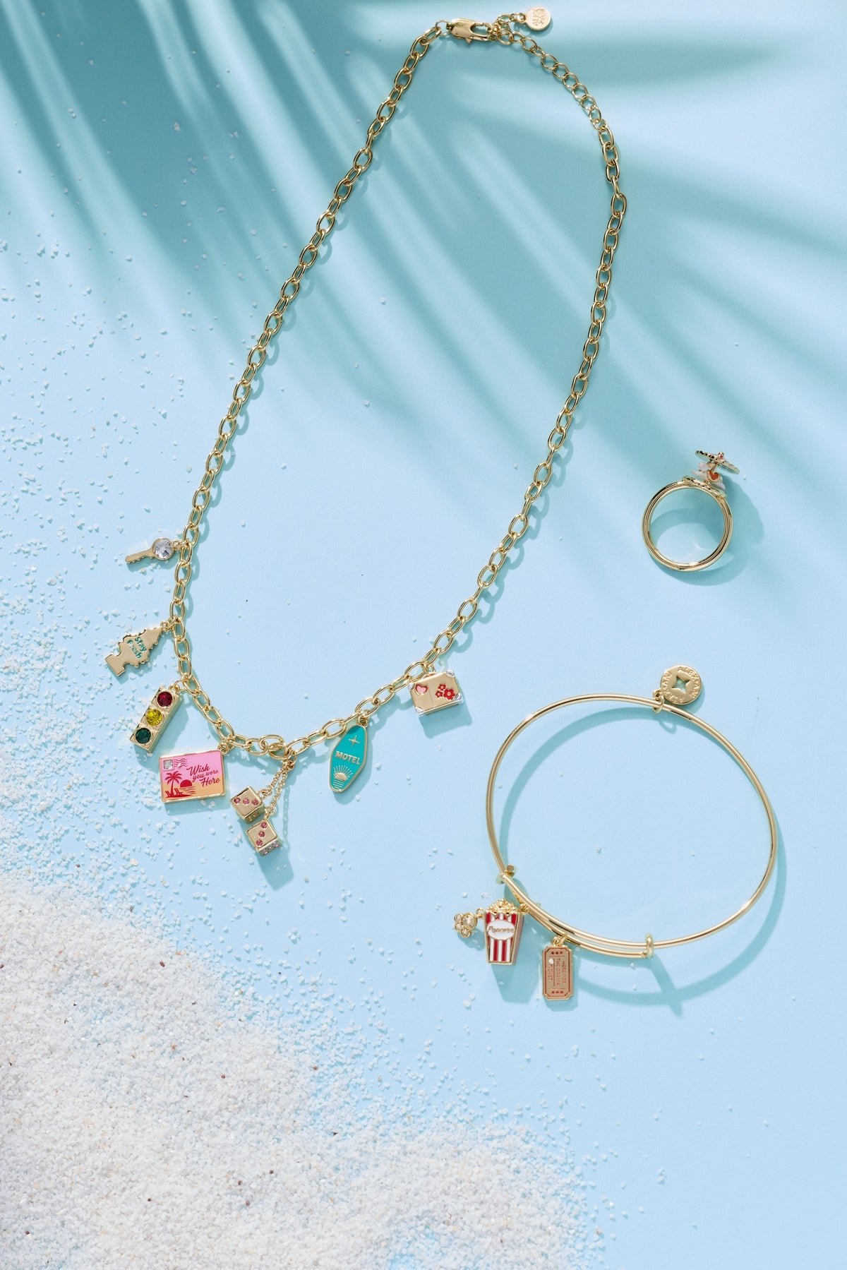 Alex and Ani Road Trip Multi-Charm Necklace