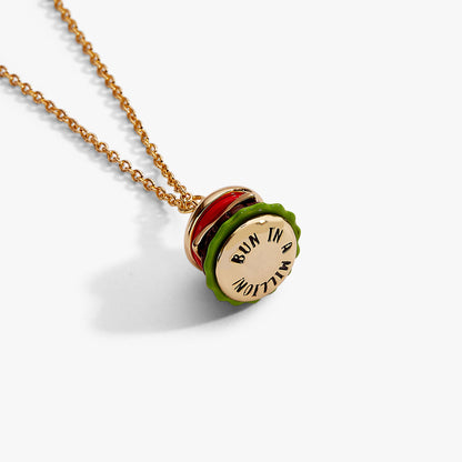 Alex and Ani Hot Grill Summer 'Bun In A Million' Hamburger Pendant