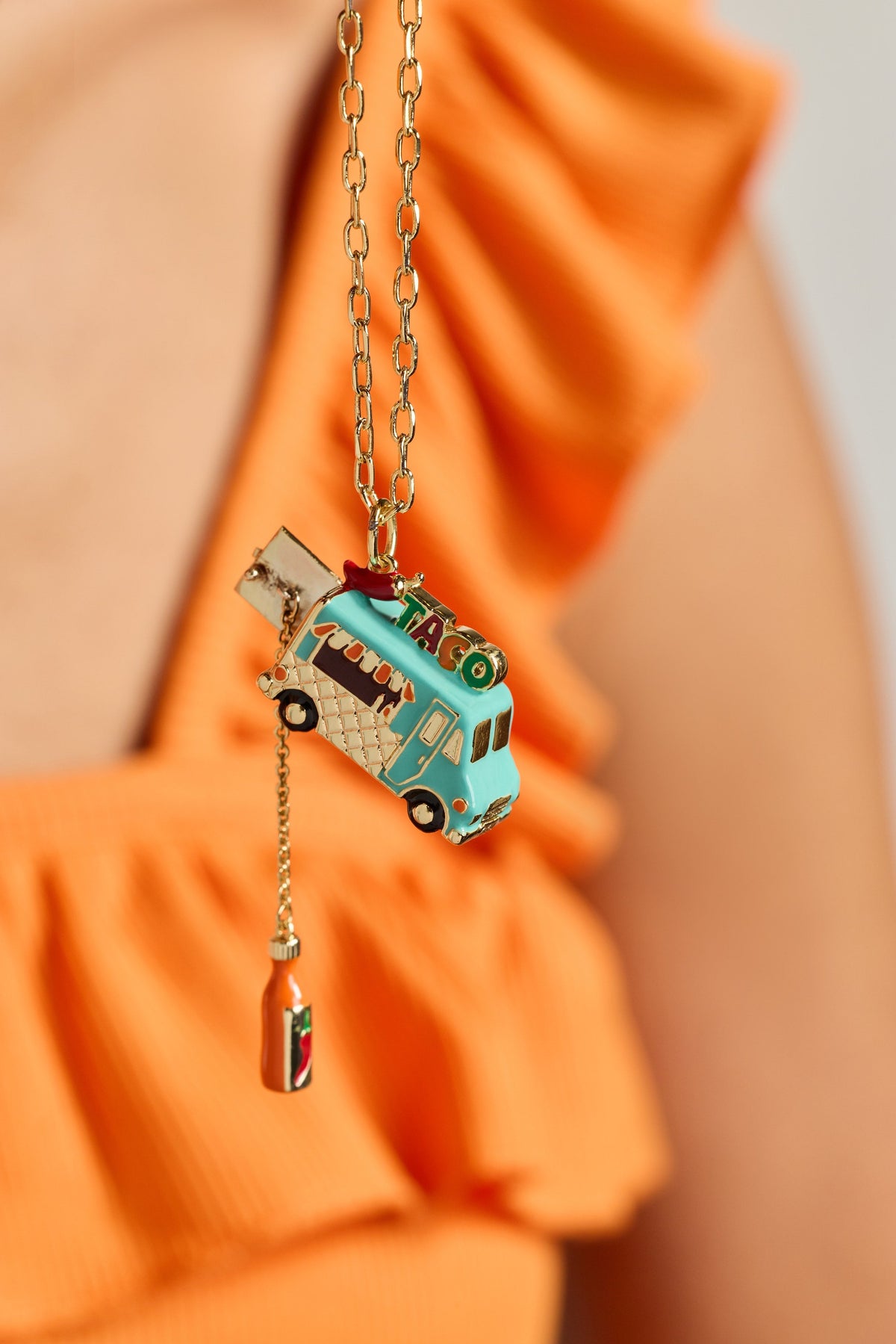 Alex and Ani Taco Truck Necklace