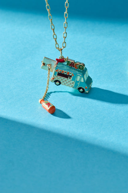 Alex and Ani Taco Truck Necklace