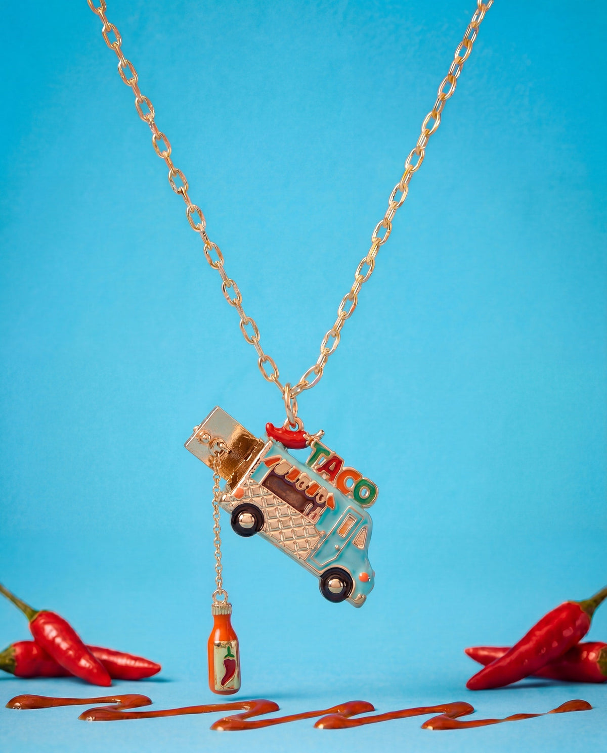 Alex and Ani Taco Truck Necklace