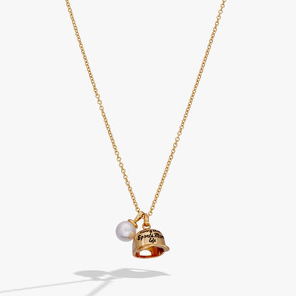 Alex and Ani Living That Sports Mom Life' Baseball Charm Necklace