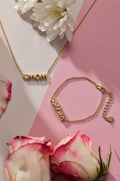 Alex and Ani Pet Mom Nameplate Necklace