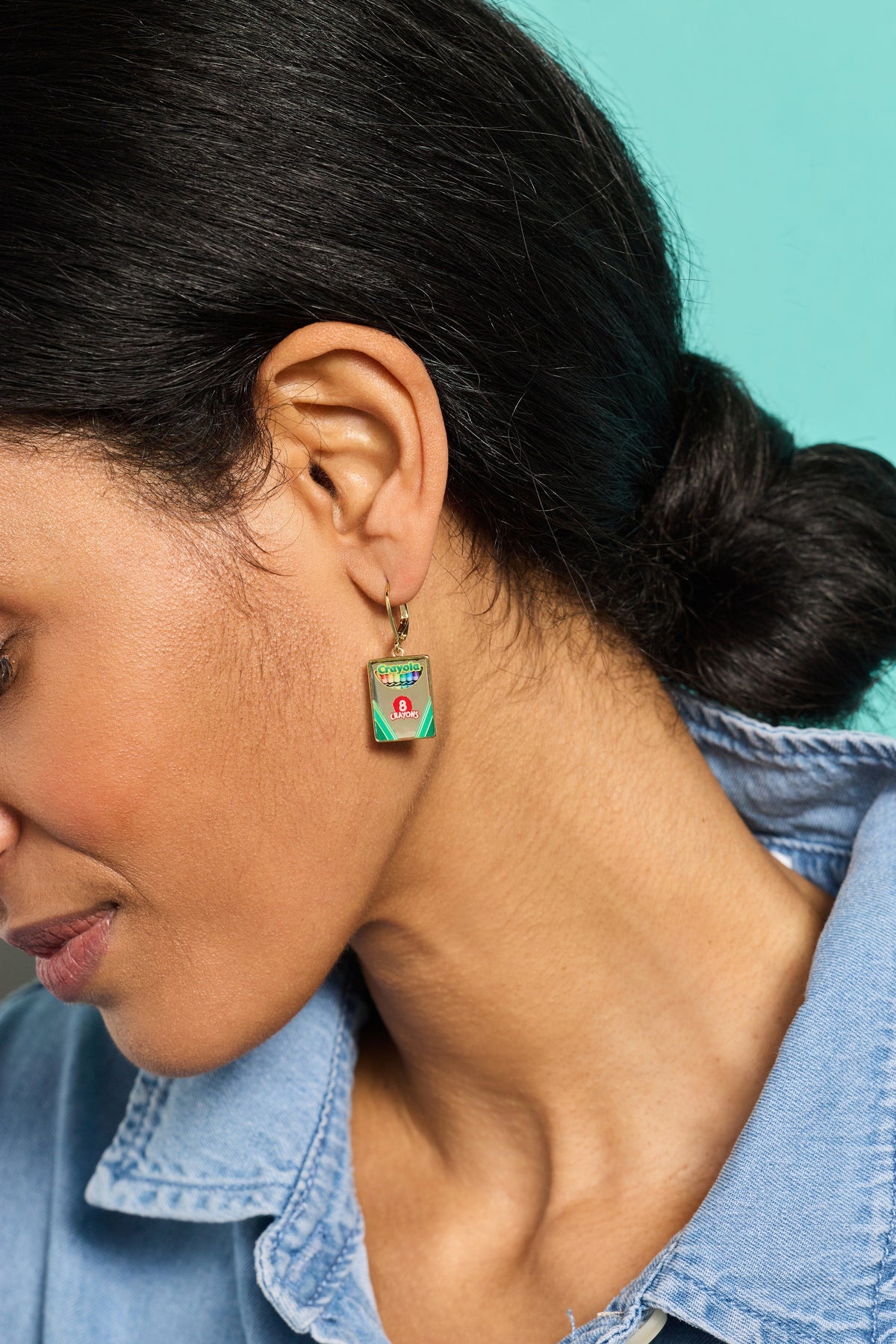 Alex and Ani Crayola 'To Teach Is To Color A Life Forever' Crayon Box Earrings