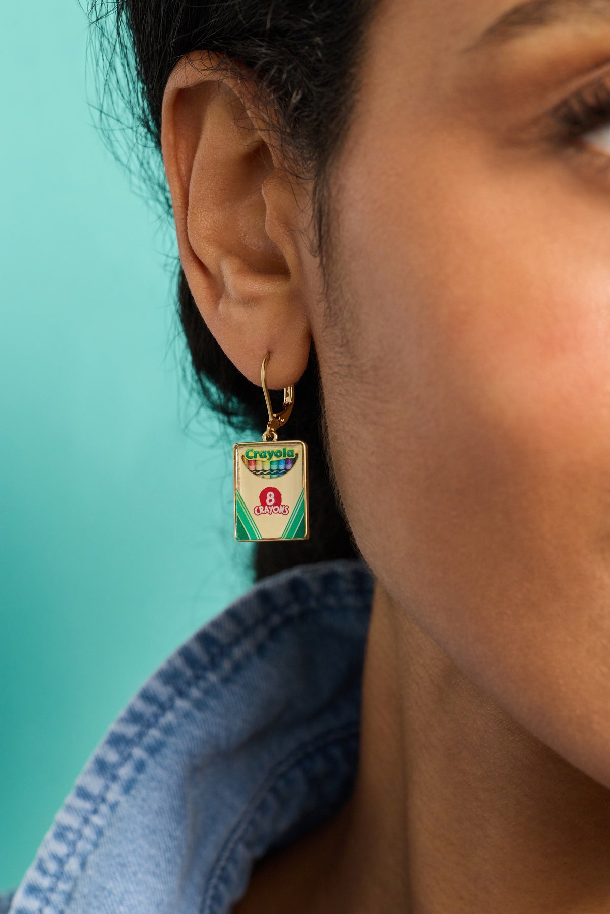 Alex and Ani Crayola 'To Teach Is To Color A Life Forever' Crayon Box Earrings