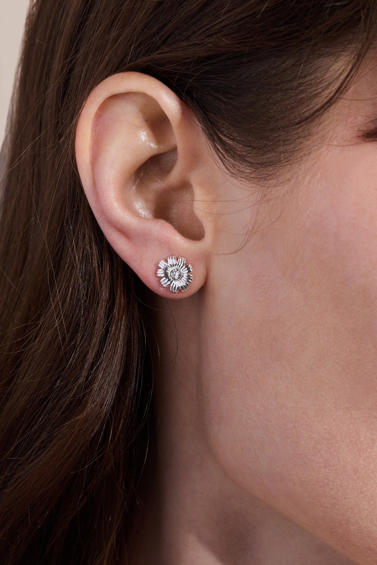 Alex and Ani Daisy Stud Earrings