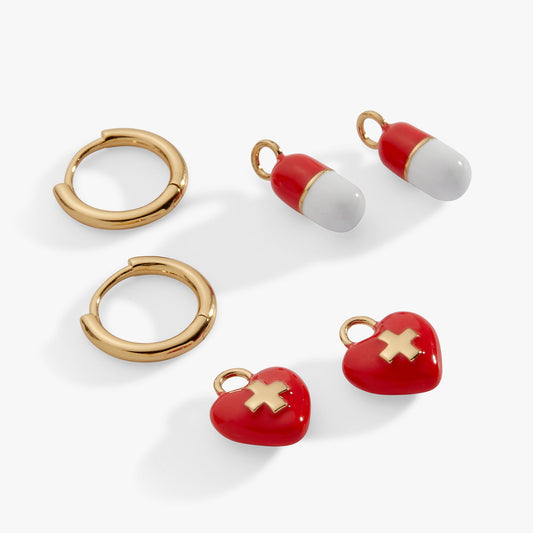 Alex and Ani Unsung Hero' Healthcare Earring Set