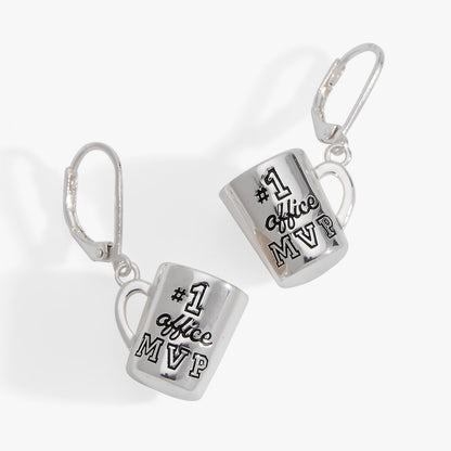 Alex and Ani #1 'Office MVP' Mug Earrings
