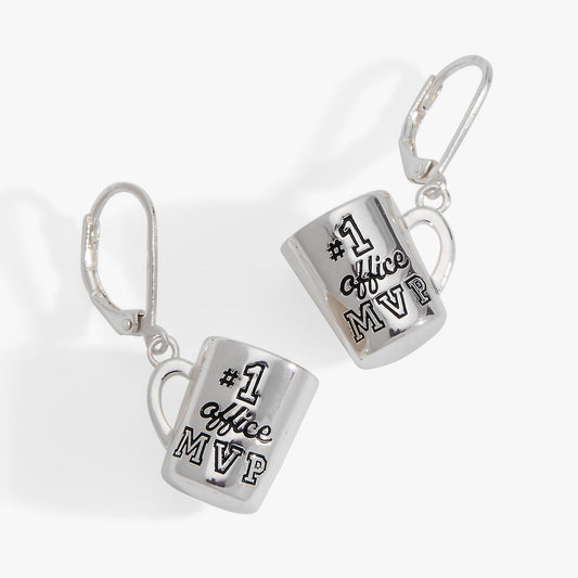 Alex and Ani #1 'Office MVP' Mug Earrings