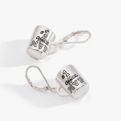 Alex and Ani #1 'Office MVP' Mug Earrings