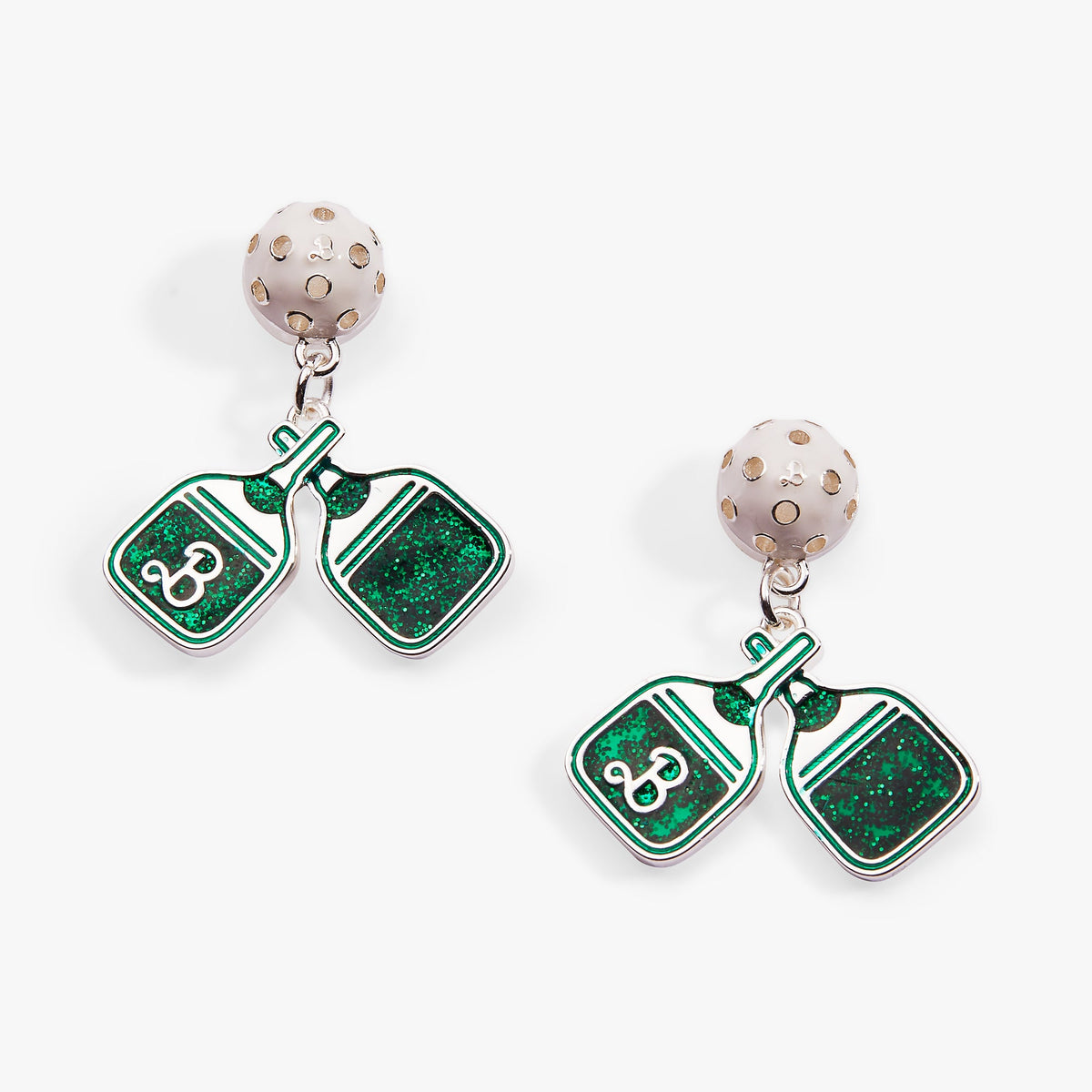 Alex and Ani Barbie™ Pickleball Drop Earrings