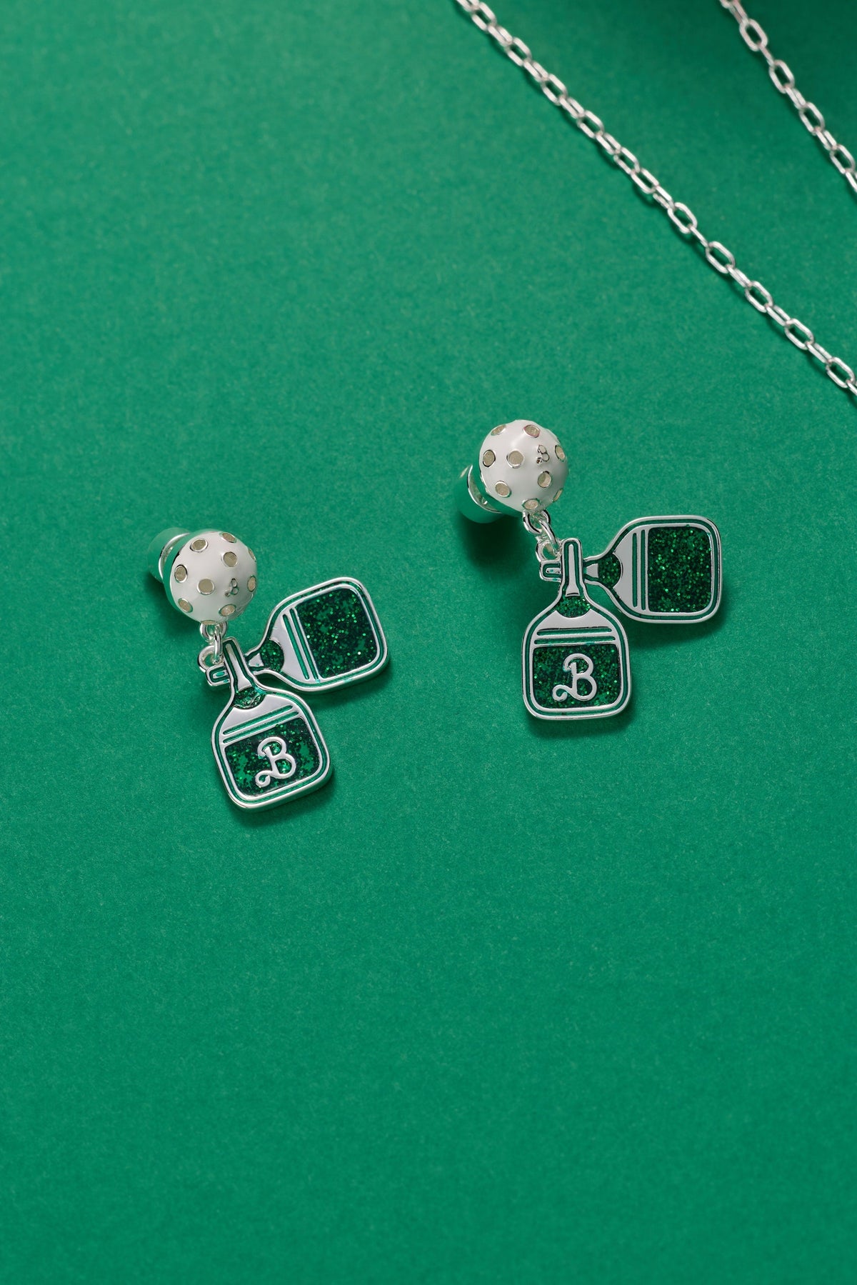 Alex and Ani Barbie™ Pickleball Drop Earrings
