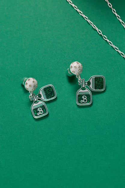 Alex and Ani Barbie™ Pickleball Drop Earrings