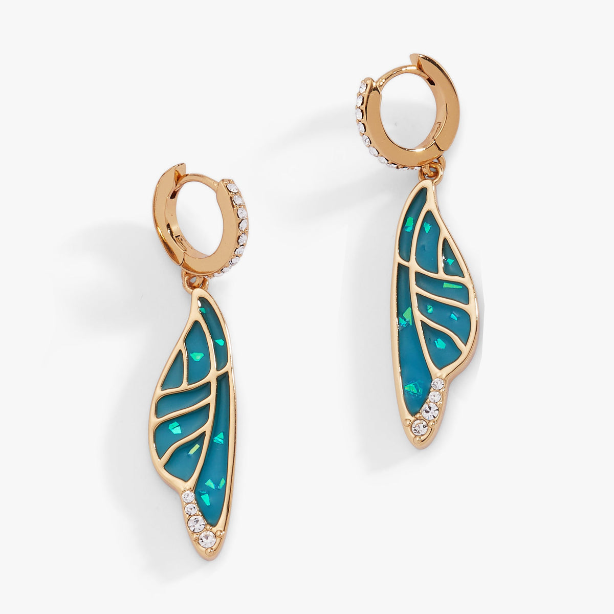 Alex and Ani Fae Wings Statement Earring